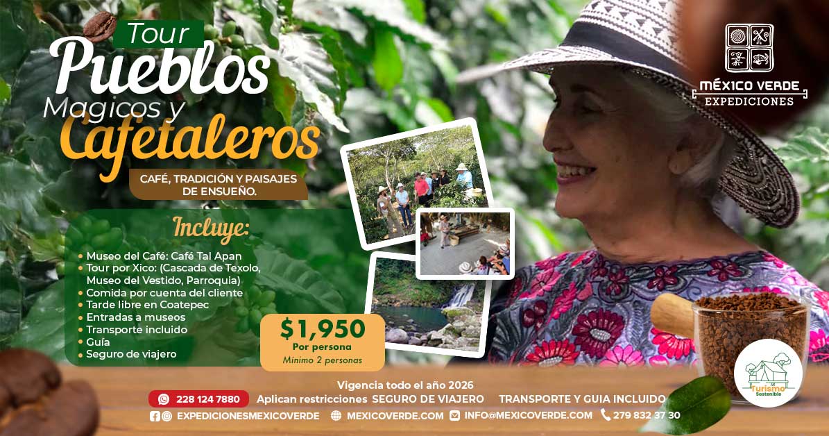 Tour Pueblos Mágicos y Cafetaleros